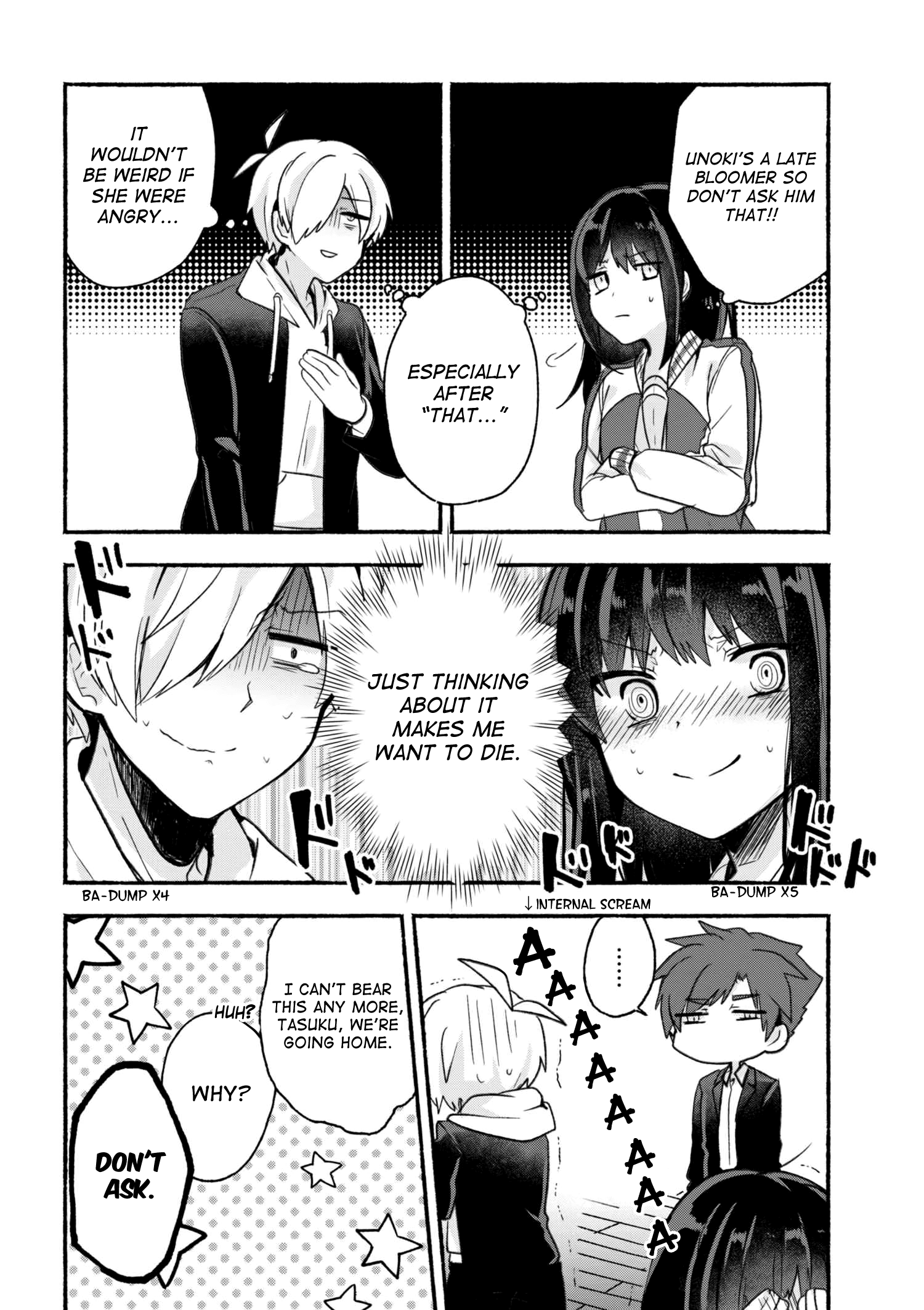 Pashiri na Boku to Koisuru Banchou-san Chapter 12 13